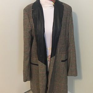 BB Dakota Houndstooth Coat